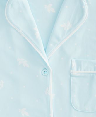 Women's Jersey Printed Long Sleeve Sleepshirt