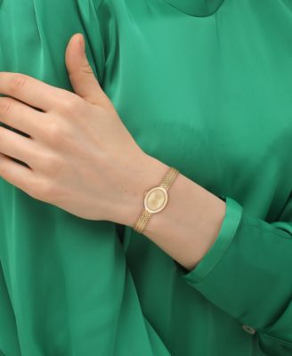 Women's Sammy Gold Tone Stainless Steel Mesh Bracelet Watch, 22.5mm