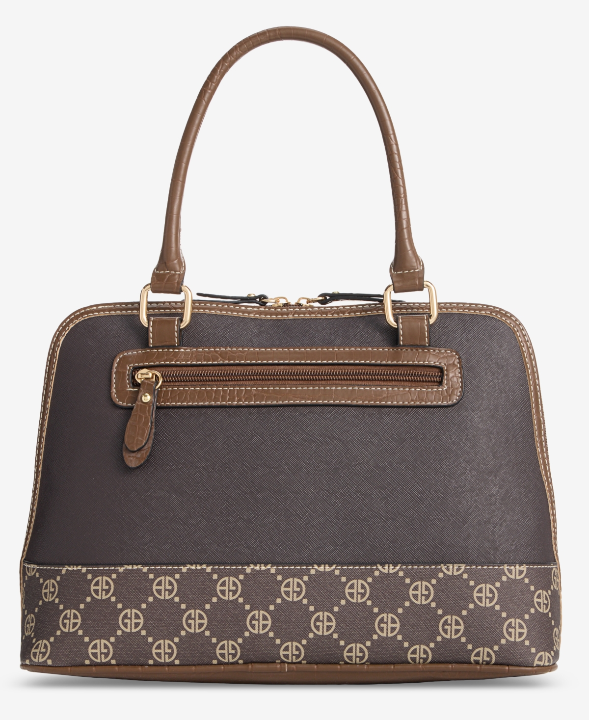 Giani Bernini Medium Monogram Crossbody Domed Bag, Macy's Exclusive