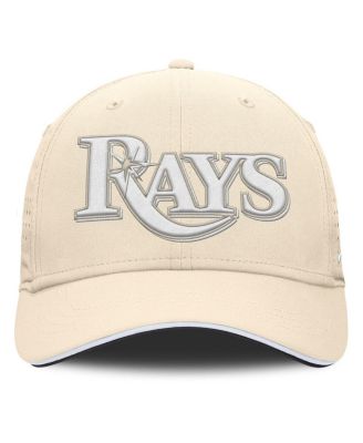 Men's Cream Tampa Bay Rays Rise Performance Flex Hat