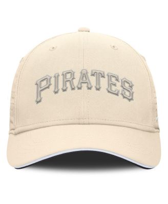 Men's Cream Pittsburgh Pirates Rise Performance Flex Hat