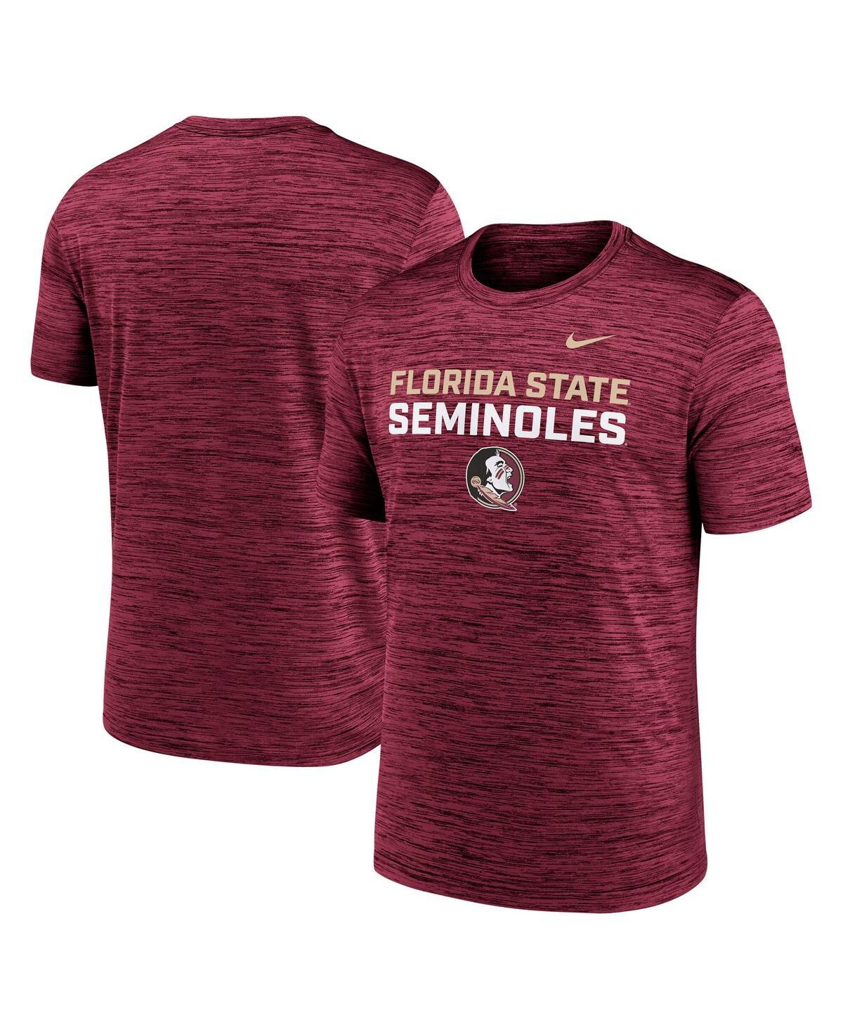 Nike Florida State Campus Center Stack Velocity  Men's Dri-fit College T-shirt In Red