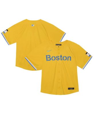 Nike - Toddler Gold Boston Red Sox City Connect Limited Jersey