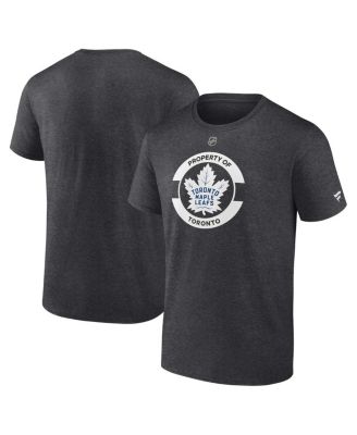 Fanatics - Men's Heather Charcoal Toronto Maple Leaf's Authentic Pro Core Secondary T-Shirt