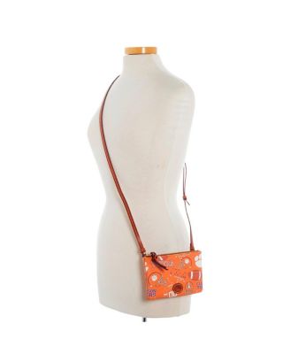 Clemson Tigers Top Zip Crossbody Purse