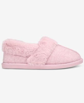Women's Faux-Fur-Lined Slippers, Macy's Exclusive