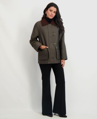 Women's Collared Canvas Barn Jacket