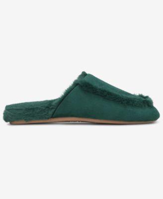 Women's Faux Shearling Slide Slippers, Macy's Exclusive