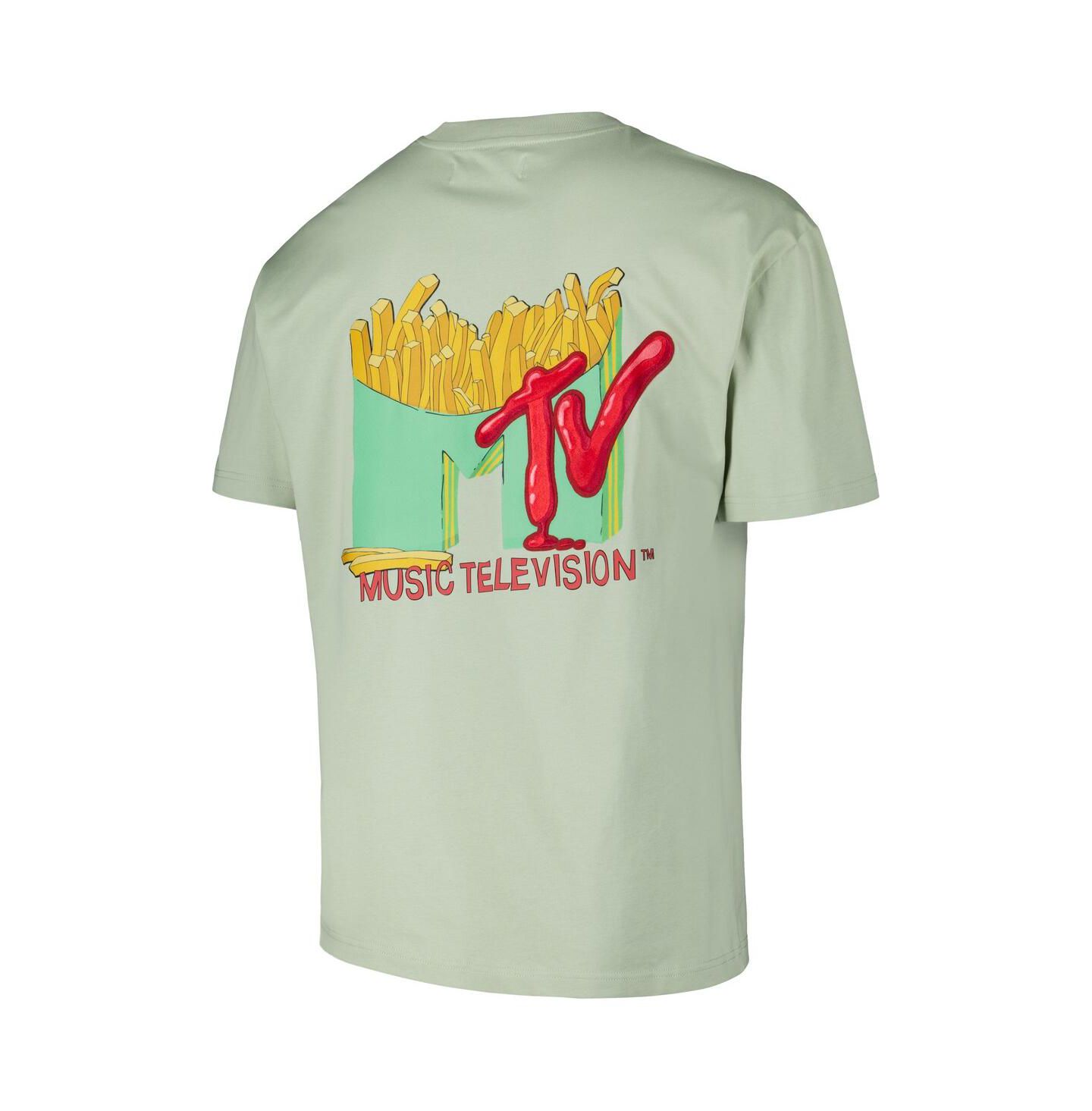 Мужская футболка Freeze Max Green MTV French Fry Loose Fit — фото 3