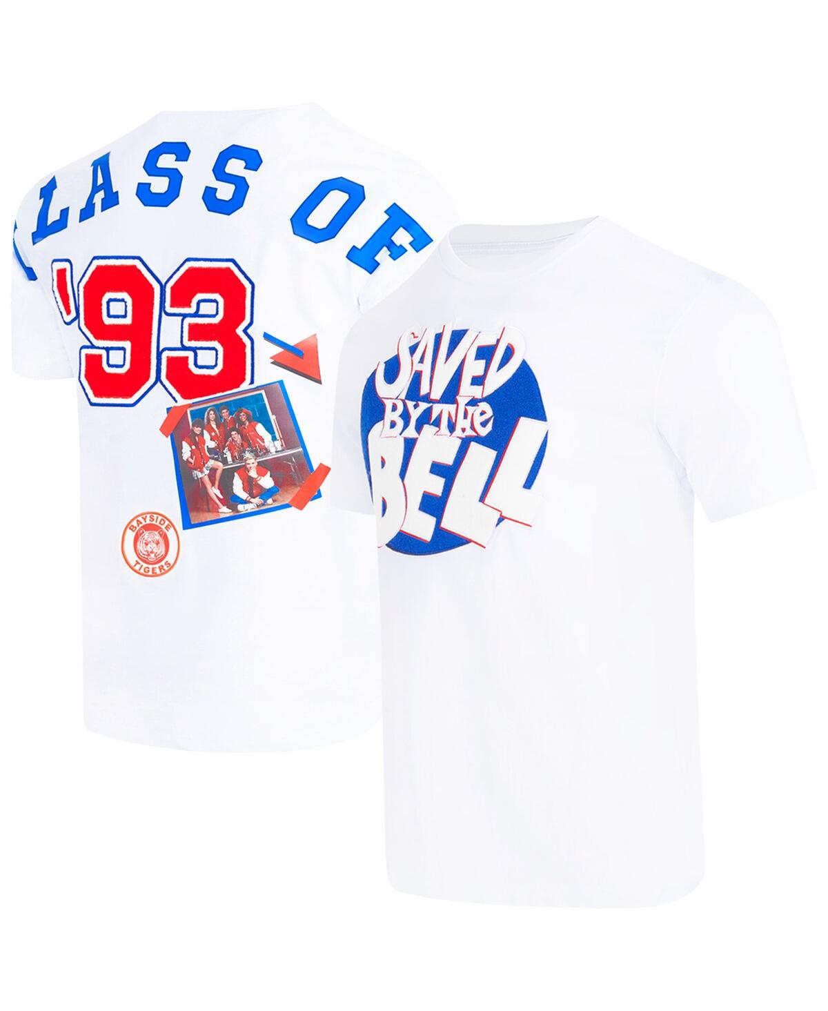 Men's White Saved by the Bell Class Photo T-Shirt - White