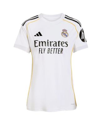 Women's Jude Bellingham White Real Madrid 2025/26 Home Replica Jersey
