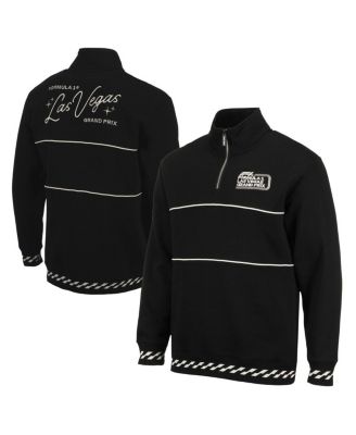 Insomniac - Men's and Women's Black Formula 1 2024 Las Vegas Grand Prix Classic Quarter-Zip Pullover Sweatshirt