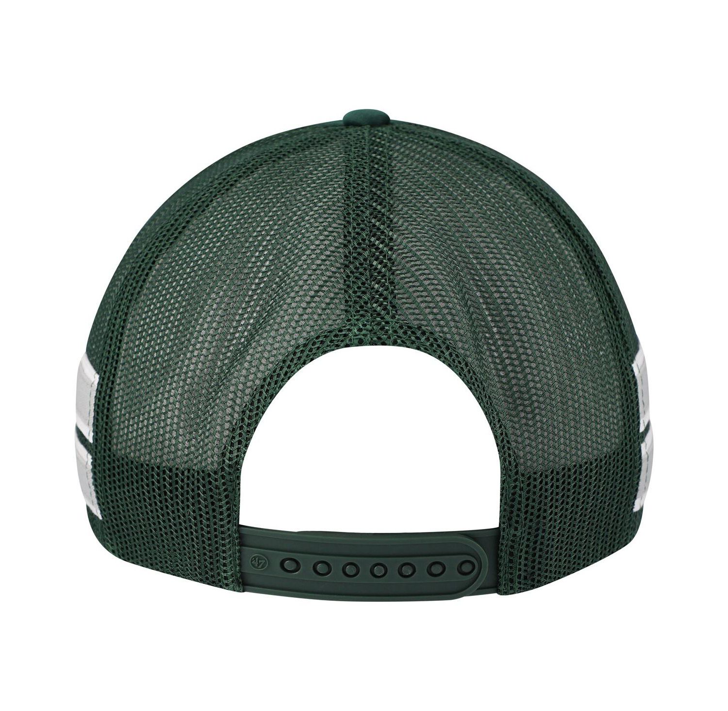 Men's Green Michigan State Spartans Sideband Trucker Adjustable Hat