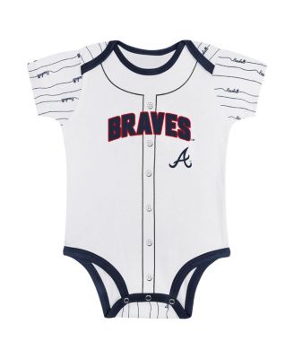 Baby Boys and Girls 2-Pack Atlanta Braves Play Ball Bodysuit