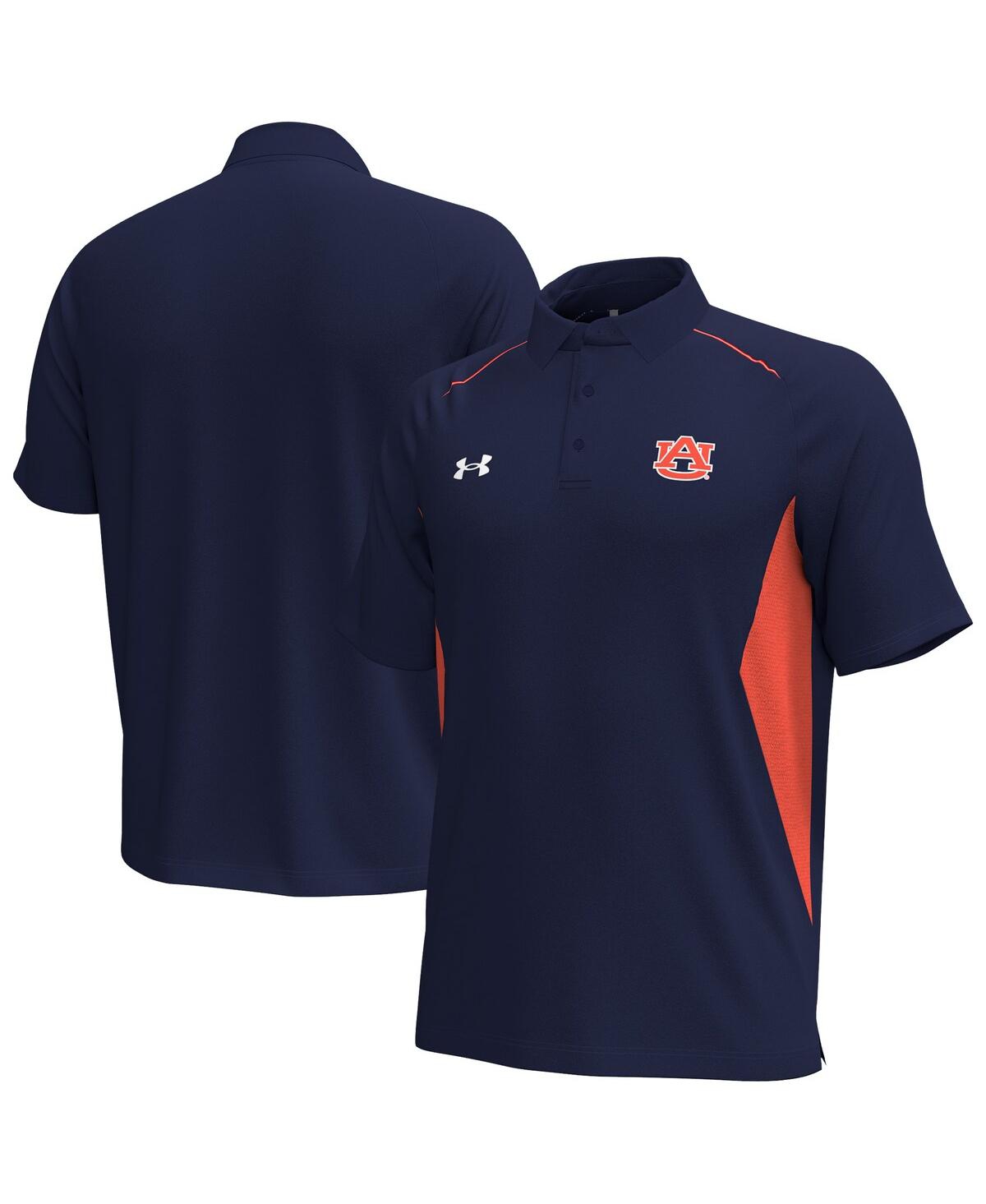 Men's Navy Auburn Tigers Title Performance Polo Shirt - Navy