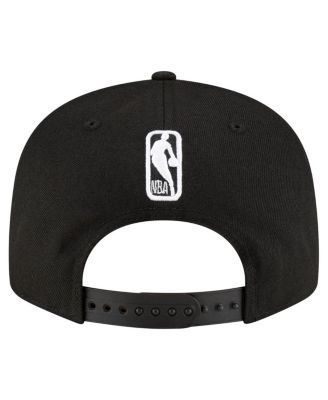 Men's Black Brooklyn Nets 9FIFTY Snapback Hat