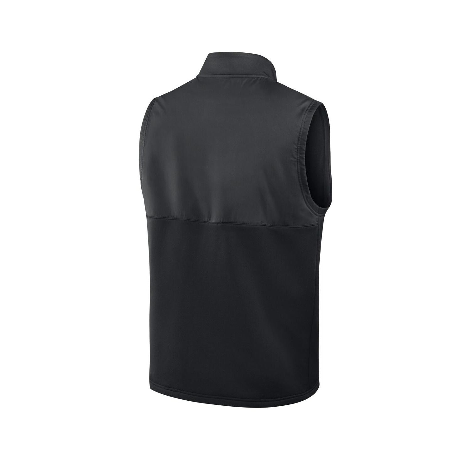 Men's Black Duke Blue Devils Primetime Victory Performance Full Zip Vest