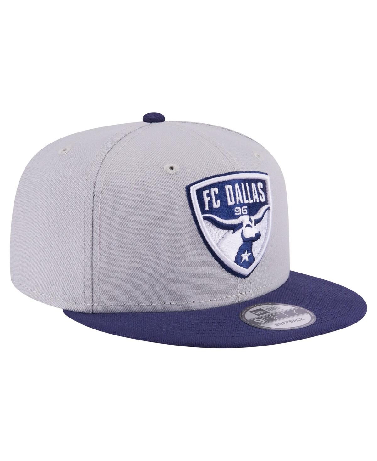 New Era Men's Gray Fc Dallas Color Pack Two-Tone 9FIFTY Snapback Hat