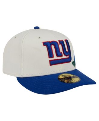 Men's Cream/Royal New York Giants Tonal Floral 59FIFTY Fitted Hat
