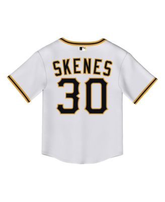 Baby Boys and Girls Paul Skenes White Pittsburgh Pirates Home Replica Jersey