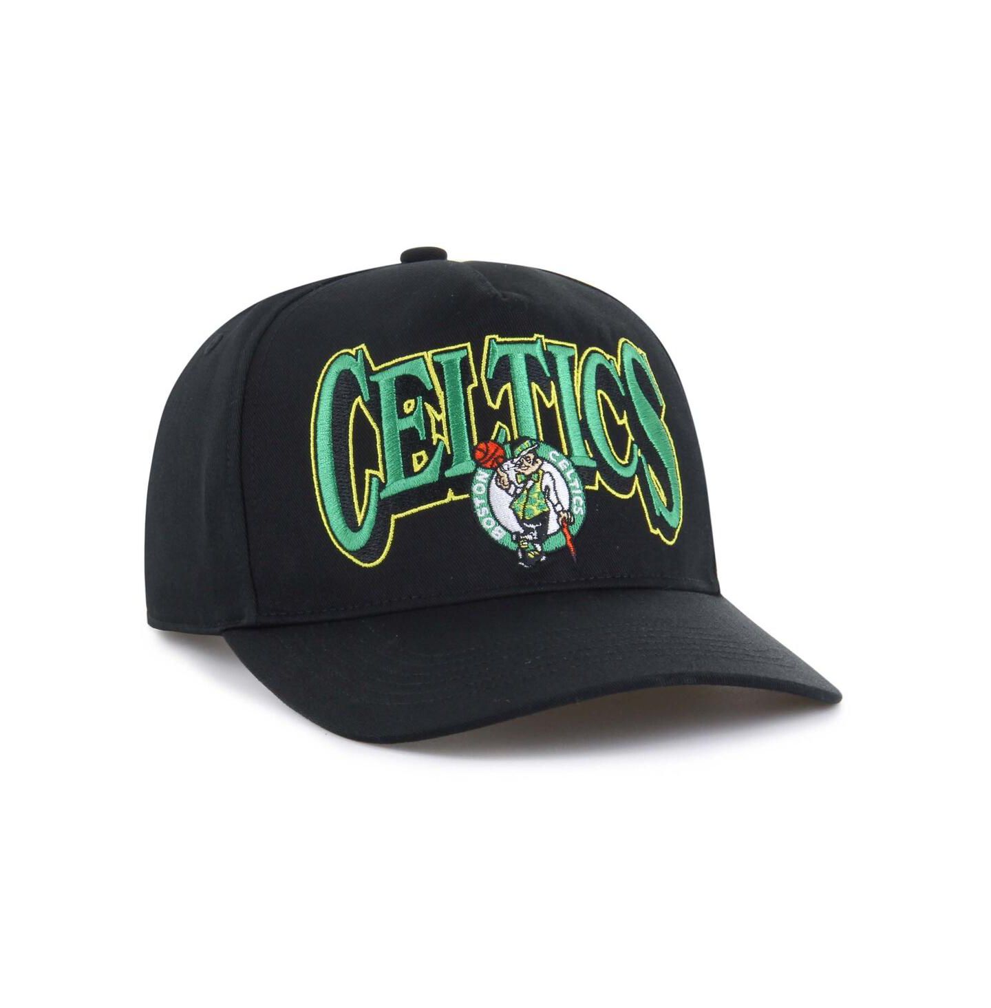 Мужская кепка '47 Brand Black Boston Celtics Every Time Past Champs Hitch Adjustable Hat — фото 2