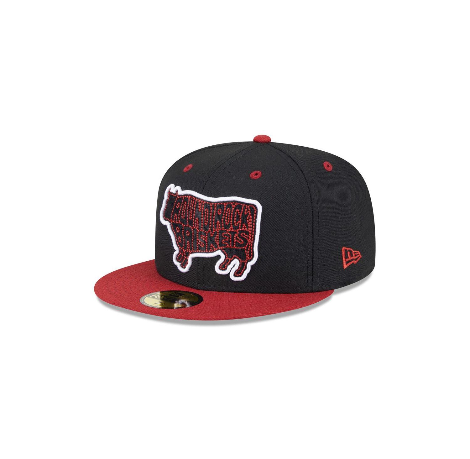 Men's Black Round Rock Express Theme Nights 59FIFTY Fitted Hat