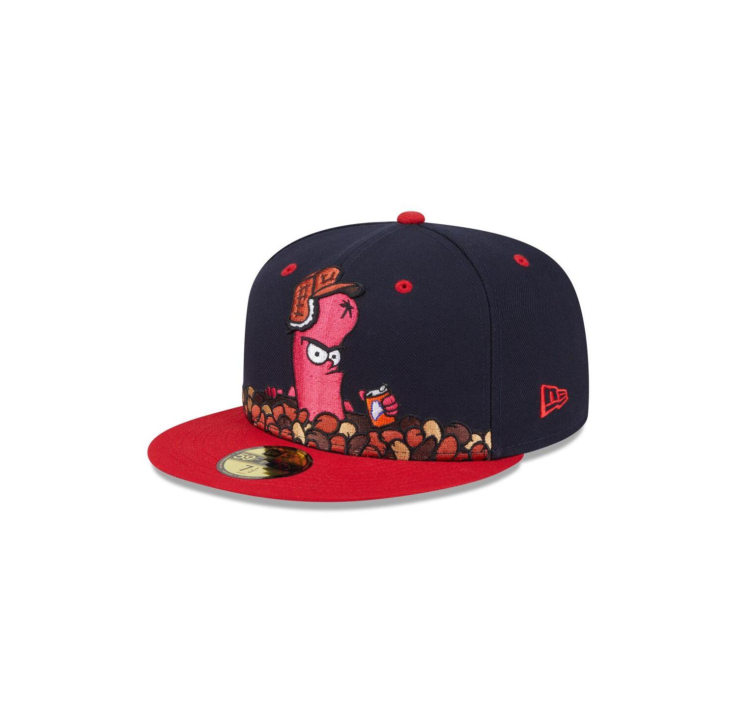 Men's Navy Portland Sea Dogs Theme Nights 59FIFTY Fitted Hat
