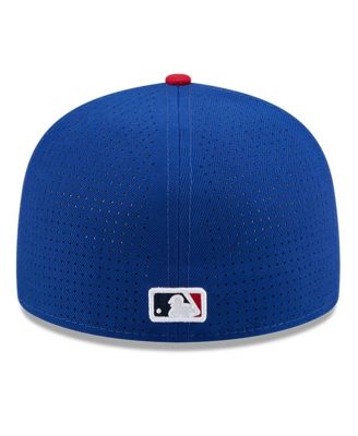 Men's Blue/Red Pittsburgh Pirates 2025 MLB All-Star Game Workout Side Patch 59FIFTY Fitted Hat