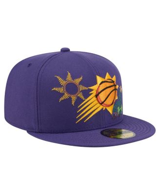 Men's Purple Phoenix Suns State Stitch 59FIFTY Fitted Hat