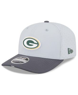 New Era - Men's Gray/Graphite Green Bay Packers 2025 NFL Training Camp 9SEVENTY Adjustable Hat