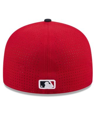 Men's Red/Navy St. Louis Cardinals 2025 MLB All-Star Game Side Patch 59FIFTY Fitted Hat