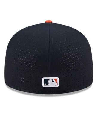 Men's Navy/Orange Houston Astros 2025 MLB All-Star Game Side Patch 59FIFTY Fitted Hat