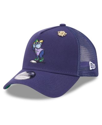 New Era - Men's Navy Tampa Bay Rays 2025 Big League Chew A-Frame 9FORTY Adjustable Trucker Hat