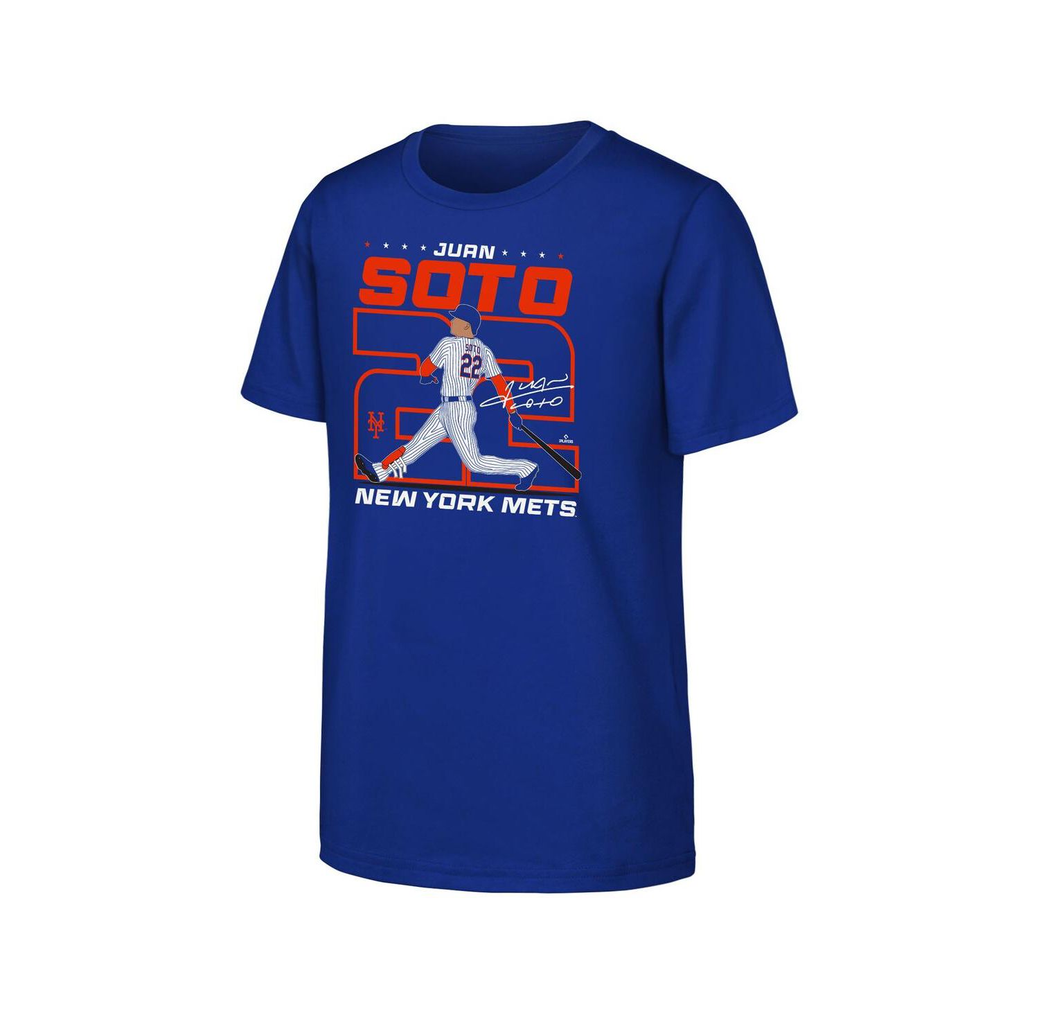 Men's Juan Soto Royal New York Mets Big City Player T-Shirt