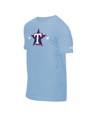 Men's Light Blue Texas Rangers 2025 MLB All-Star Game Workout T-Shirt