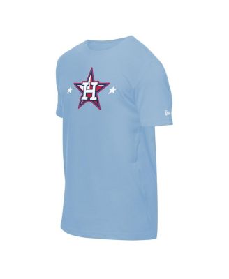 Men's Light Blue Houston Astros 2025 MLB All-Star Game Workout T-Shirt
