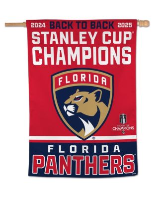 Wincraft - Florida Panthers 2025 Stanley Cup Champions 28" x 40" Single-Sided Vertical Banner