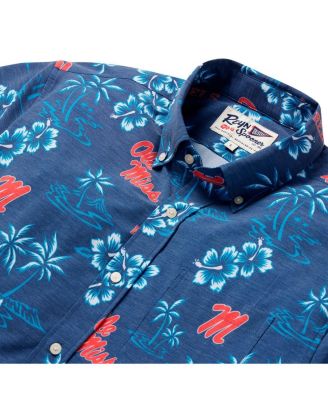 Men's Navy Ole Miss Rebels Classic Button-Up Shirt