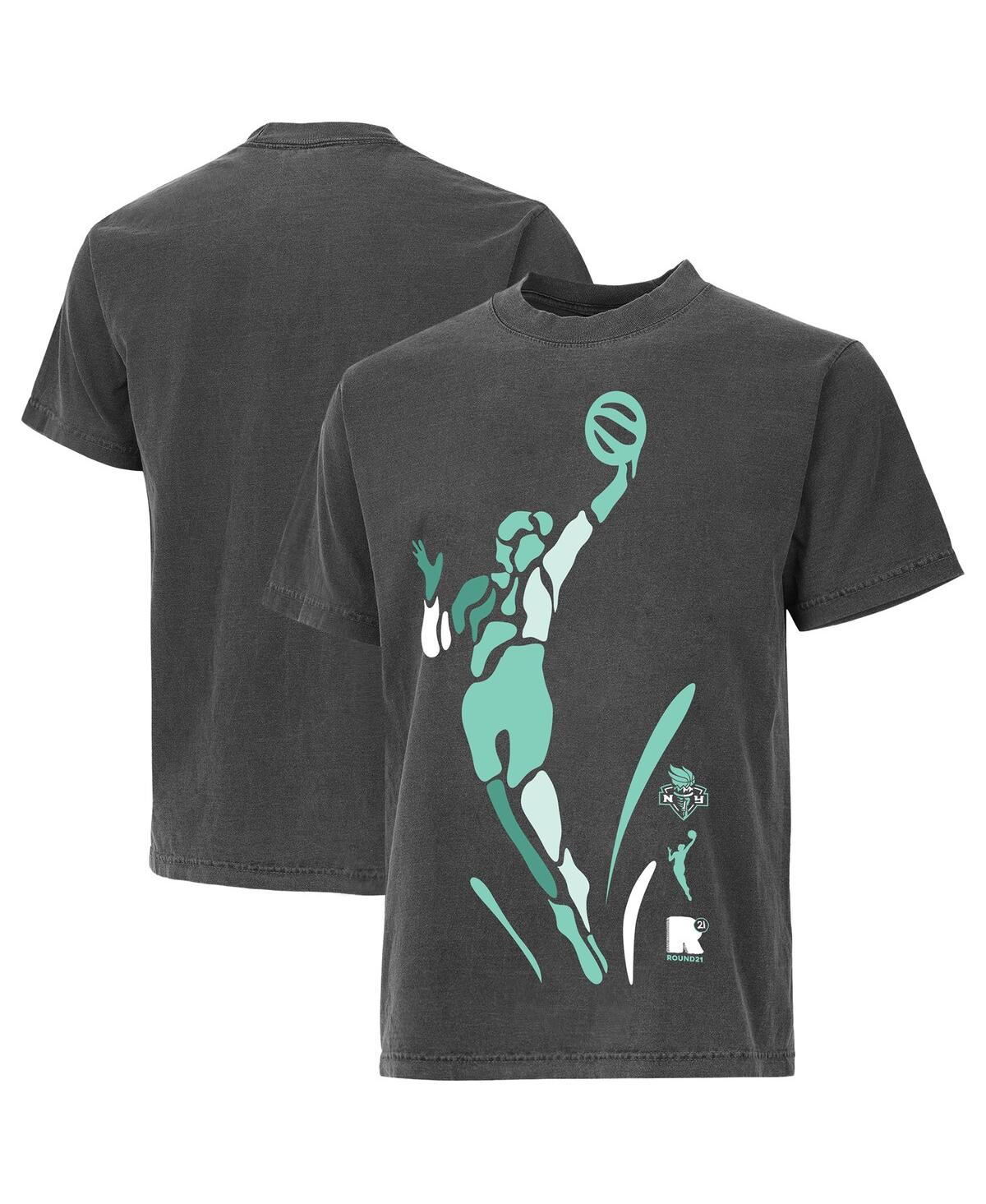 Men's and Women's Gray New York Liberty Victory T-Shirt - Gray