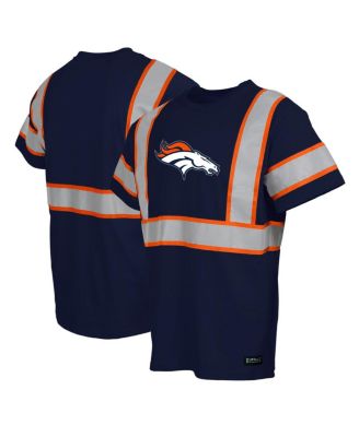 Buffalo Outdoors - Men's Navy Denver Broncos Safety Heavyweight T-Shirt
