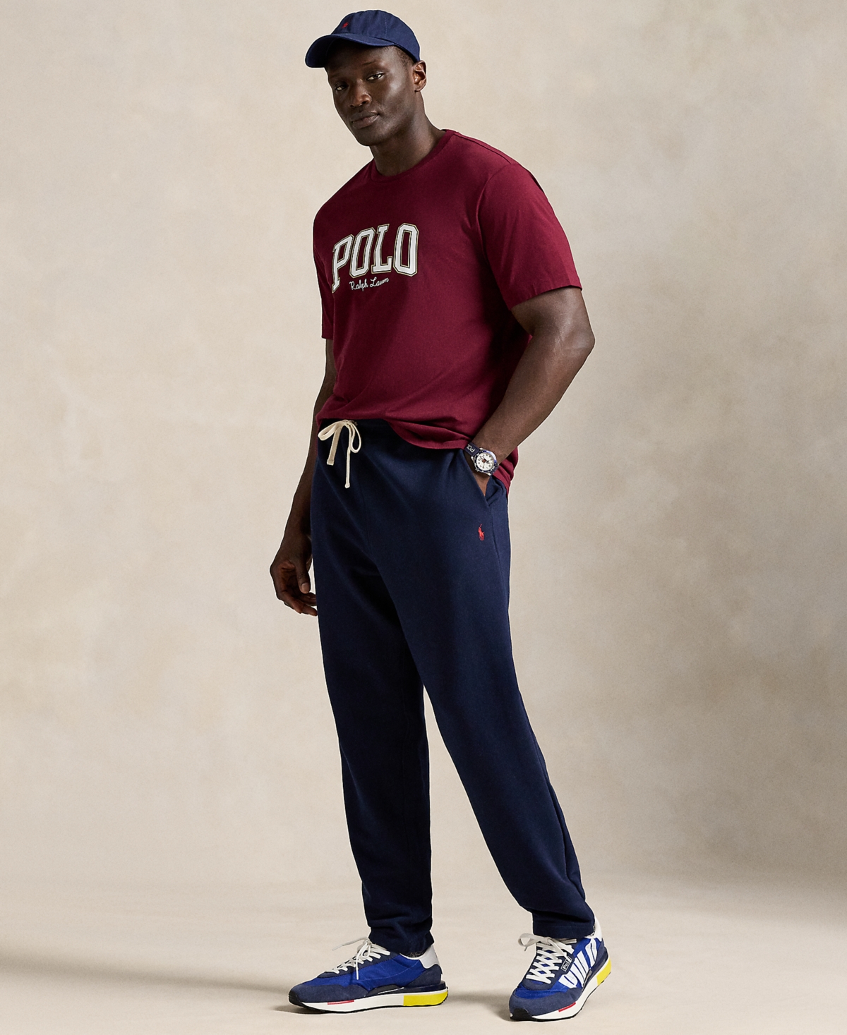 Polo Ralph Lauren Ralph Lauren Logo Jersey T-shirt In Red