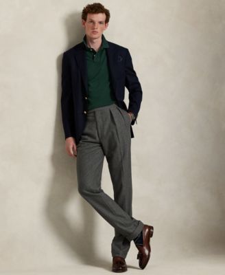 Men's Cotton Custom Slim Fit Mesh Polo Shirt