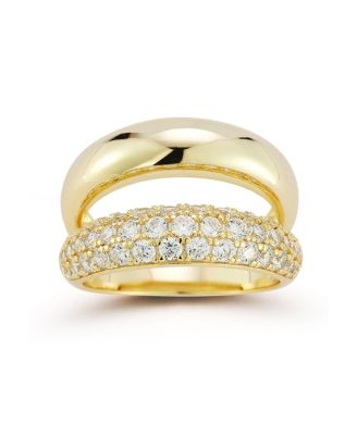 Sterling Double Dome Ring