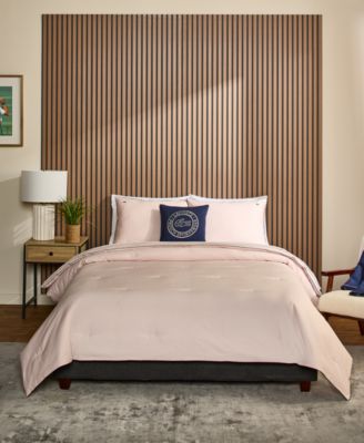 Lacoste Tiebreak Solid 3-Pc. Comforter Set, Full/Queen