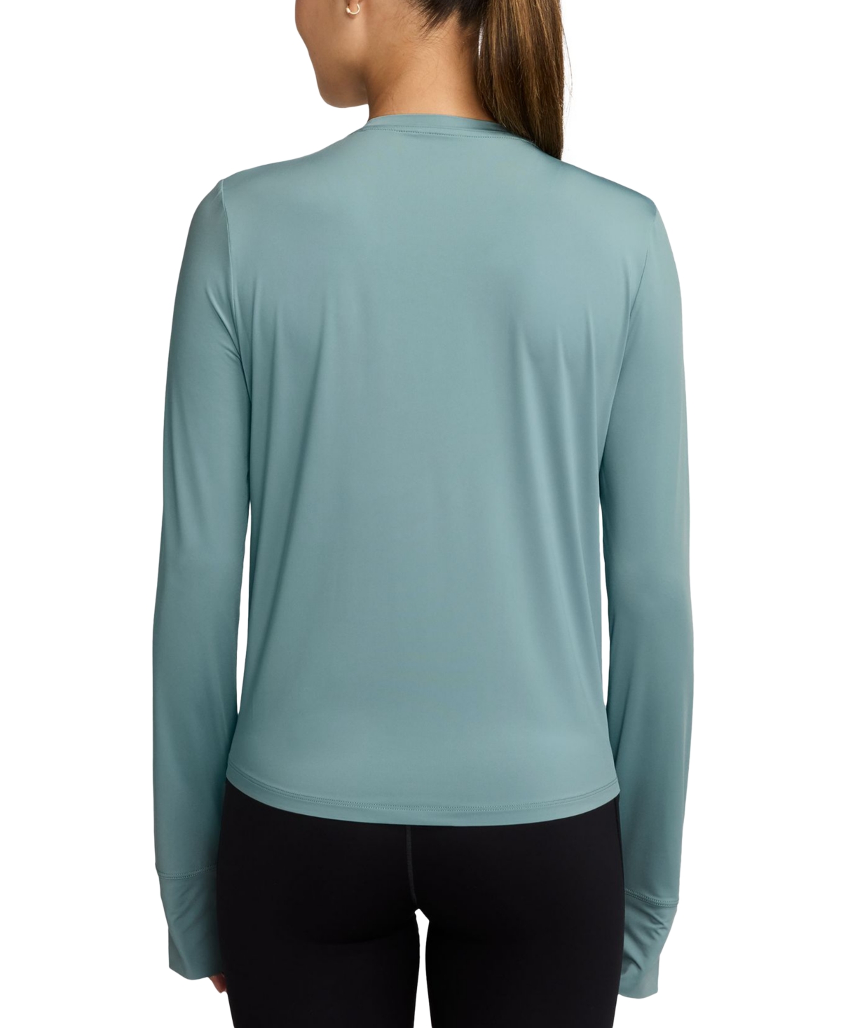 Nike Women's One Classic Dri-fit Long-sleeve Top In Blue