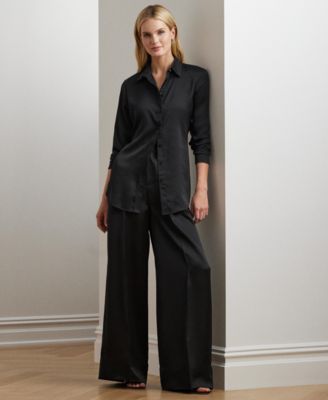 Women's Satin Charmeuse Shirt