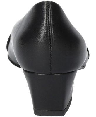 Women's Lyanna Block-Heel Slip-On Pumps