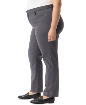 Plus Size Amanda Straight-Leg Jeans