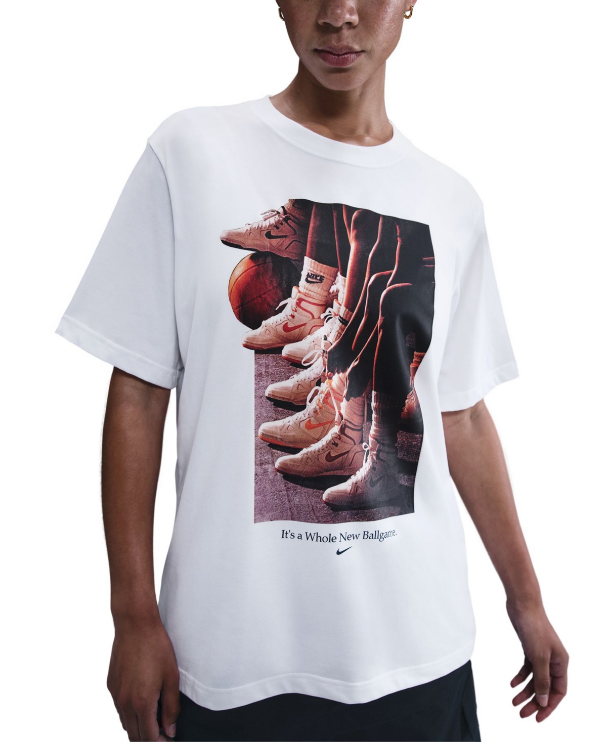 Nike Dri-fit T-shirt In White