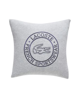 Lacoste Sportswear Cotton Decorative Pillow, 16" x 16"
